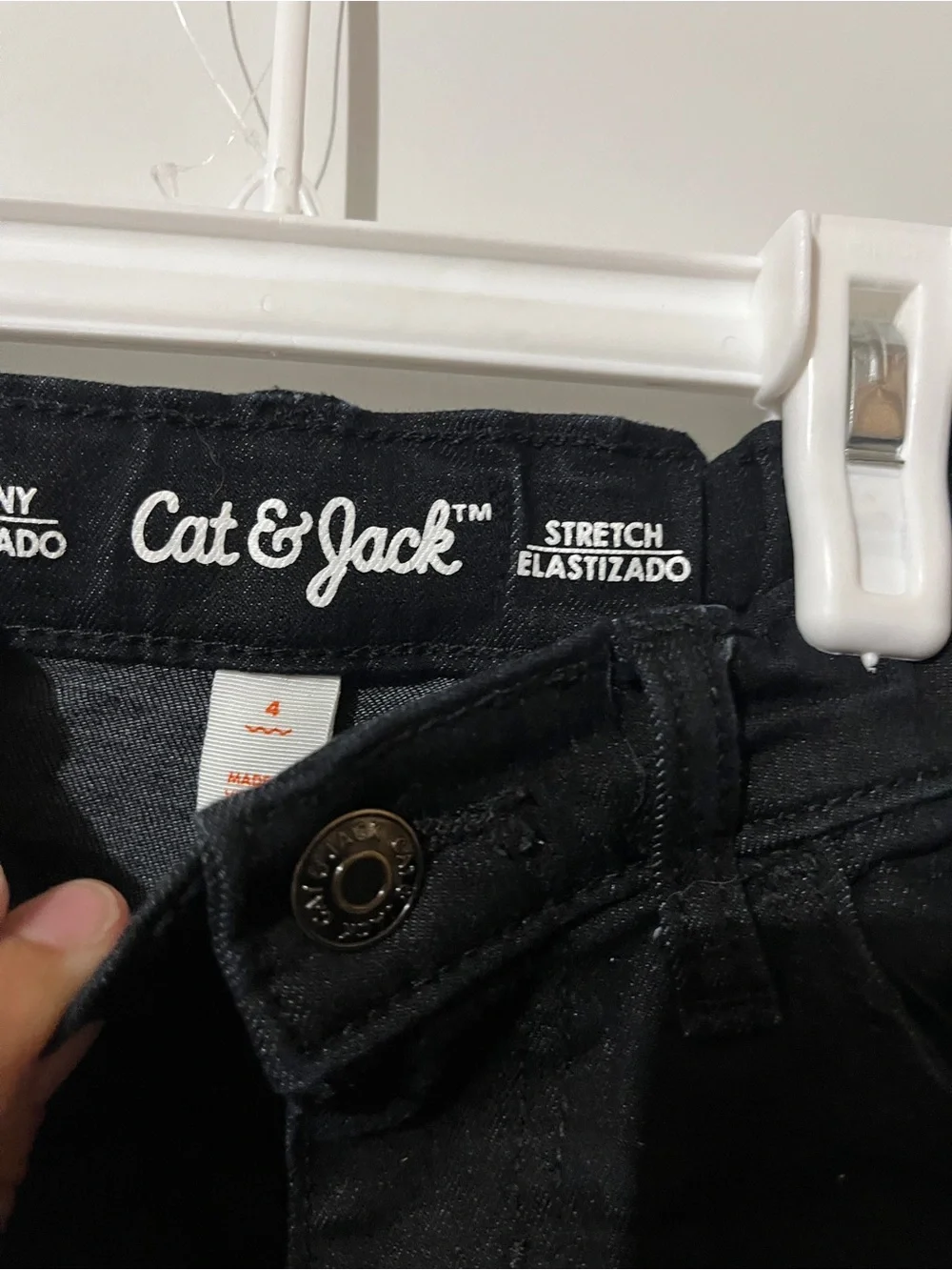 Cat & Jack Black Kids Skinny Jeans